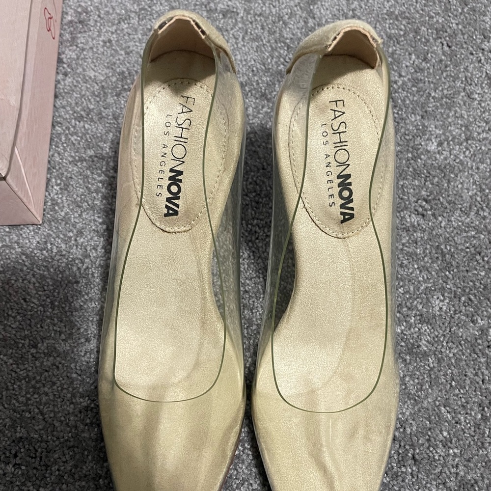 Nude/clear heels - Picture 12 of 12
